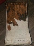 Vintage Krukje met Koeienhuid, Ophalen of Verzenden, Gebruikt, Bruin, Rechthoekig