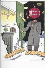 Ever Meulen kerstkaart Standaard Magazine 1995 Plaizier, Ophalen of Verzenden, 1980 tot heden, Ongelopen, Feest(dag)