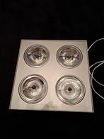 Philips Lirio Halogeen Opbouwspot - 4 Spots, Ophalen of Verzenden, Gebruikt, Modern, Halogeen (gloei)lamp