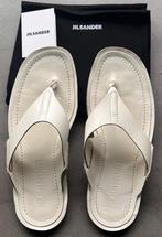Jill Sander lederen teenslippers, wit kalfsleer maat 40,5/41, Slippers, Wit, Jill Sander, Ophalen of Verzenden