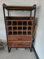 Xenos Wijnkast Vino - Houten wijnrek met lades, Ophalen, Zo goed als nieuw