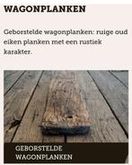 Wagonplanken van treinwagons. Houten planken, Ophalen, Gebruikt, Eiken, Plank