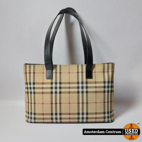 Burberry Nova Check Shoulder Bag - Excl. Bon, Sieraden, Tassen en Uiterlijk, Tassen | Schoudertassen, Gebruikt