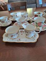 Royal Albert, Paragon & Elisabeth kop en schotels + roomstel, Huis en Inrichting, Keuken | Servies, Gebruikt, Ophalen of Verzenden