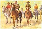 6 x paarden Kinderpostzegelkaarten € 0.35 per stuk, Ophalen of Verzenden, 1960 tot 1980, Ongelopen, Zuid-Holland