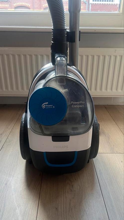 Phillips stofzuiger PowerPro Compact, Witgoed en Apparatuur, Stofzuigers, Gebruikt, Stofzuiger, Minder dan 1200 watt, Reservoir