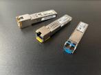 Diverse Cisco SFP's - GLC-LH / GLC-T 1000Mbps/1Gbps, Computers en Software, Netwerk switches, Ophalen of Verzenden, Zo goed als nieuw