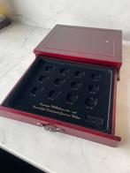 Oude houten doos voor gouden tientjes collectie, Ophalen of Verzenden, Verzamelmap