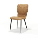 Eetkamerstoel Roma M3 stof soft cognac | Webshop