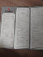 Mitsubishi Dealerlijst oktober 1979, Ophalen of Verzenden, Nieuw, Mitsubishi