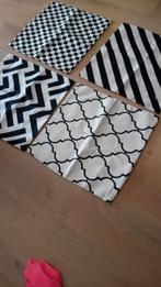 Kussen hoezen  4 stuks nieuw, Huis en Inrichting, Ophalen of Verzenden, Nieuw, Vierkant