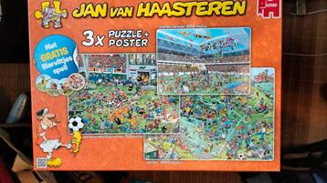 Jan van Haasteren - in deze doos 2 complete puzzels beschikbaar voor biedingen