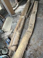 Eiken Spanten, Doe-het-zelf en Verbouw, Hout en Planken, Ophalen, Gebruikt, Eiken, Balk