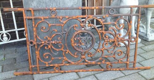 Sierlijke gietijzeren hekwerk rondo in twee maten nieuw., Tuin en Terras, Tuinhekken en Hekwerk, Nieuw, Sierhekwerk, IJzer, Ophalen
