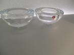 Iittala  Ballo  waxinelichthouder 2x   helder, Ophalen of Verzenden, Zo goed als nieuw, Overige materialen, Minder dan 25 cm