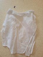 Antiek hand gemaakt slabbetje baby kraag