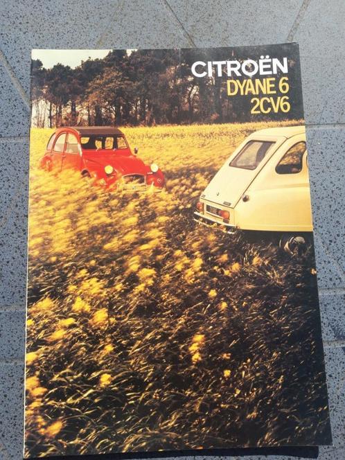folder Citroën 2CV6 en Dyane 6 modeljaar 1983, Boeken, Auto's | Folders en Tijdschriften, Zo goed als nieuw, Citroën, Ophalen of Verzenden