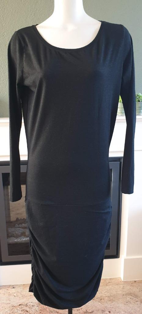 Olcay Gulsen zwarte LBD jurk M 38 40 €10 incl verz in NL, Kleding | Dames, Jurken, Zo goed als nieuw, Maat 38/40 (M), Zwart, Knielengte