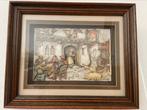 3d schilderijtje Anton Pieck, Antiek en Kunst, Ophalen of Verzenden