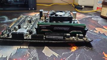 Moederbord Micro-ATX F2A88XM-HD3 met CPU en DDR3 RAM beschikbaar voor biedingen