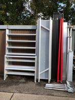 Centec rolsteiger 135x250x6,20 werkhoogte (Carbon), Doe-het-zelf en Verbouw, Ophalen, Centec, Centec, Rolsteiger of Kamersteiger