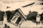 Enlevement de LÁrc de Triomphe de L'Etoile met Zeppelin, Verzamelen, Verzenden, Voor 1920, Gelopen, Frankrijk