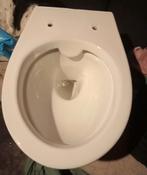 Luxe design toiletpot hangend / inbouw wc, ZGAN, Doe-het-zelf en Verbouw, Sanitair, Ophalen, Zo goed als nieuw, Steen, Toilet