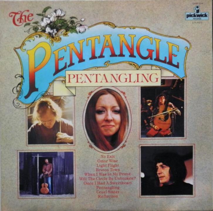 LP Pentangle – Pentangling FOLK ENGELSE PERSING, Cd's en Dvd's, Vinyl | Wereldmuziek, Zo goed als nieuw, Europees, 12 inch, Verzenden