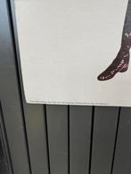 Vintage BP Pin Up Reclame Poster, Reclamebord, Gebruikt, ., Ophalen of Verzenden