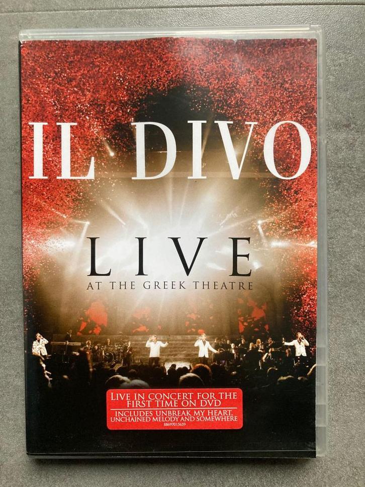 IL Divo- Live At The Greek Theatre, leuke dvd in prima staat, Cd's en Dvd's, Dvd's | Muziek en Concerten, Zo goed als nieuw, Muziek en Concerten