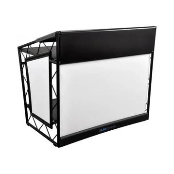 Witte en Zwarte Liteconsole XPRS DJ Booth en 1x UDG tas beschikbaar voor biedingen