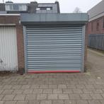 2  gegalvaniseerde stalen rolluiken   garagedeuren elektrisc, Doe-het-zelf en Verbouw, Rolluiken, Ophalen, Gebruikt, 200 cm of meer