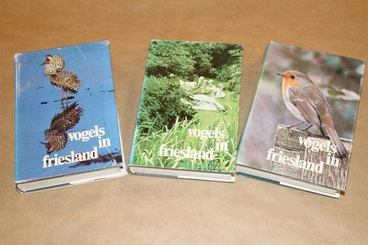 Vogels in Friesland - 3 delen [compleet] zeer uitgebreid, Boeken, Dieren en Huisdieren, Gelezen, Vogels, Ophalen of Verzenden