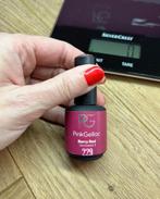 Pink gellac Berry red, Ophalen of Verzenden, Zo goed als nieuw, Rood, Handen en Nagels