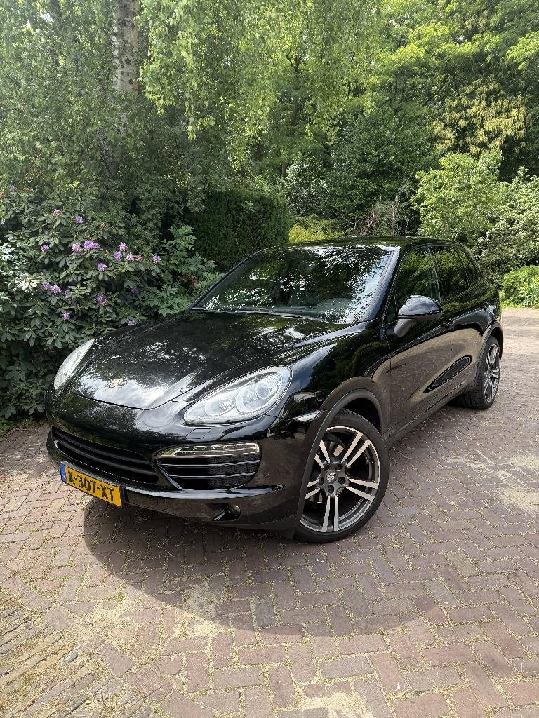 Sportieve Porsche Cayenne – Zwart beest, ready to roll!, Auto's, Porsche, Automaat, Cayenne, 2005 kg, Zwart
