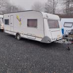 Grote knaus 535 sudwind met voortent, Caravans en Kamperen, Caravans, Rondzit, Knaus, Bedrijf, Lengtebed