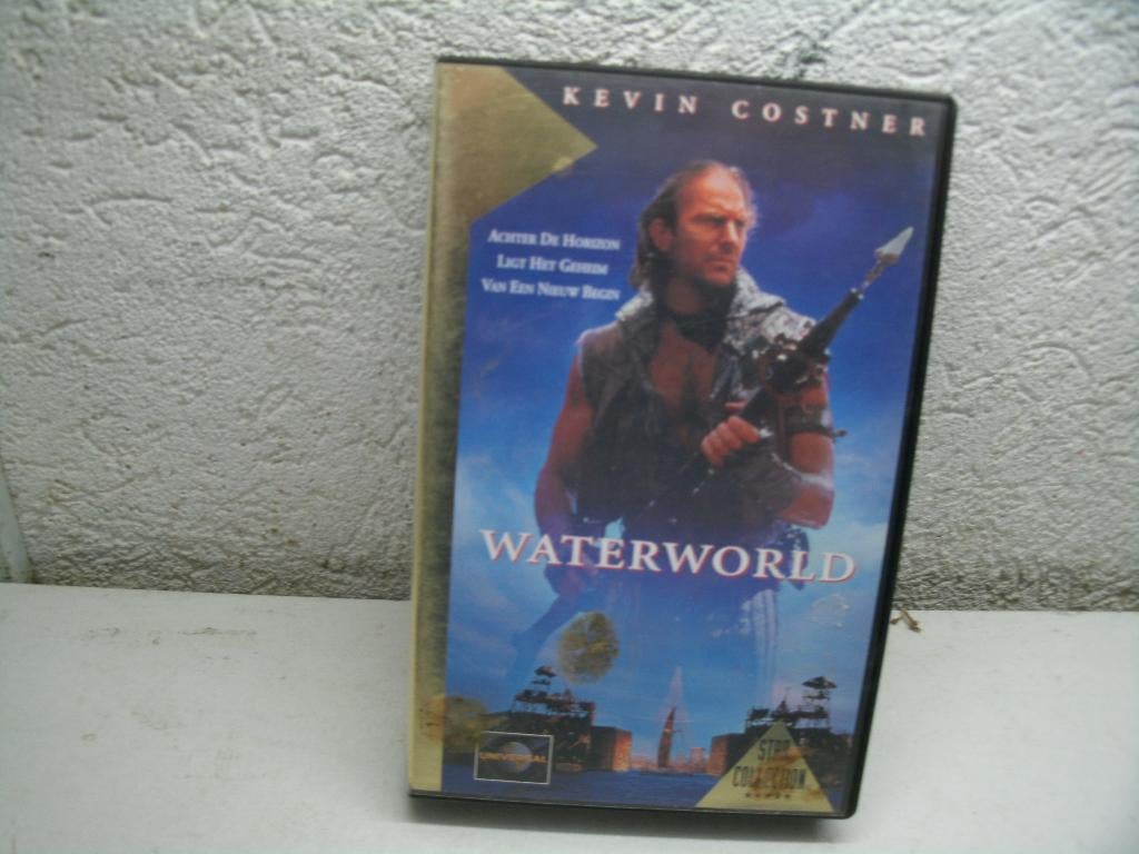 vhs 167b waterworld, Alle leeftijden, Ophalen of Verzenden, Zo goed als nieuw, Actie en Avontuur