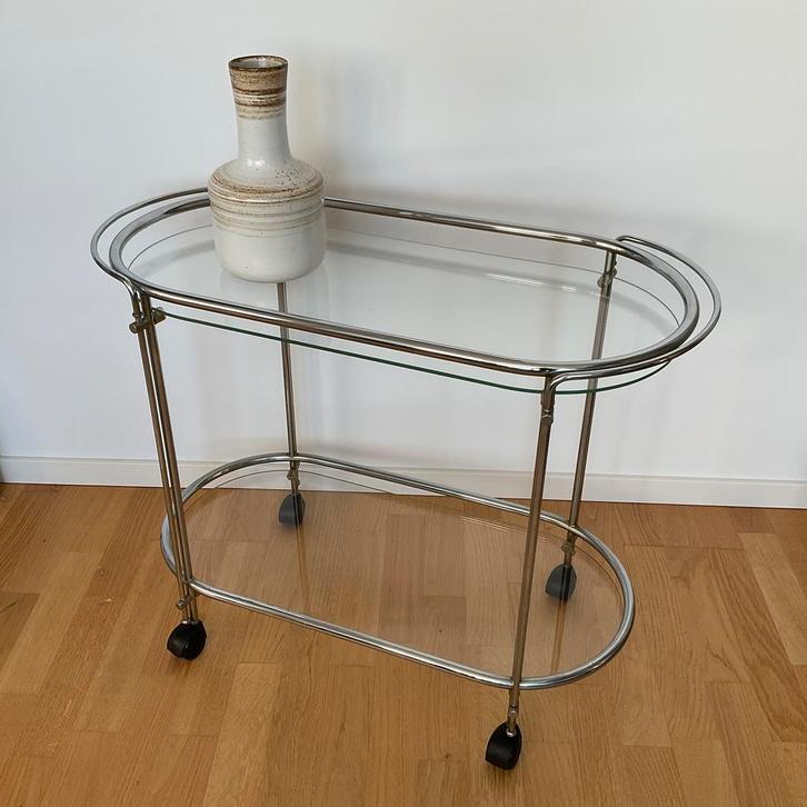 Gallotti & Radice Riki T52  Italiaans design serveerwagen, Antiek en Kunst, Kunst | Designobjecten, Ophalen