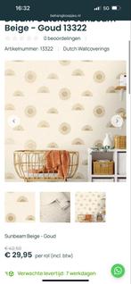 Behang Beige Goud Kinderkamer - 3 Rollen, Ophalen, Minder dan 10 m², Beige