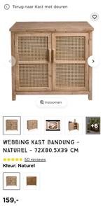 Rotan kastje Xenos, Huis en Inrichting, Ophalen, Gebruikt, 1 of 2 laden, 50 tot 100 cm
