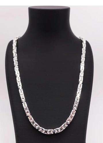 Konings ketting massief zilver (925) nieuw beschikbaar voor biedingen
