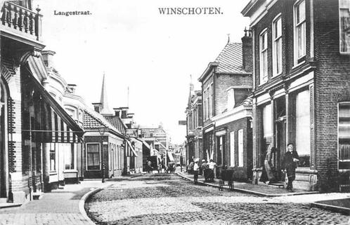 (300-036-023) Winschoten Langestraat, Verzamelen, Ansichtkaarten | Nederland, Groningen, Verzenden