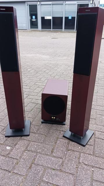 Philips MCD709 speakers met subwoofer beschikbaar voor biedingen