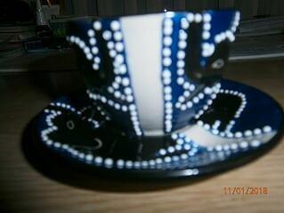 espresso kop en schoteltje, Verzamelen, Porselein, Kristal en Bestek, Nieuw, Kop en/of schotel, Porselein, Ophalen of Verzenden