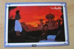 Disney Aladdin kaart Aladdin en Jasmine, Ophalen of Verzenden, Overige figuren, Nieuw, Beeldje of Figuurtje