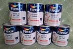 Flexa strak in de lak Zandsteenbruin hoogglans 0,75L verf, Nieuw, Ophalen of Verzenden, Flexa, Nvt