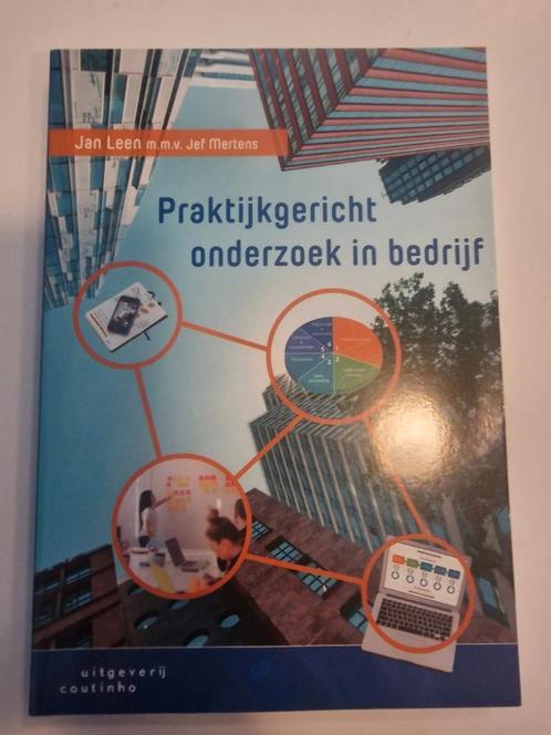 Jan Leen - Praktijkgericht onderzoek in bedrijf, Boeken, Studieboeken en Cursussen, Zo goed als nieuw, Overige niveaus, Beta, Ophalen of Verzenden