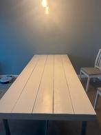 Houten Eettafel voor Binnen, Ophalen, Gebruikt, 200 cm of meer, 50 tot 100 cm