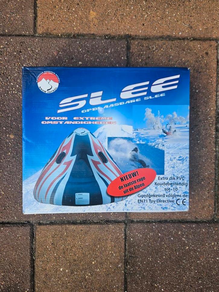 Nieuwe Opblaasbare Slee/Boot - Fun voor de Winter!, Sport en Fitness, Skiën en Langlaufen, Nieuw, Overige typen, Overige merken