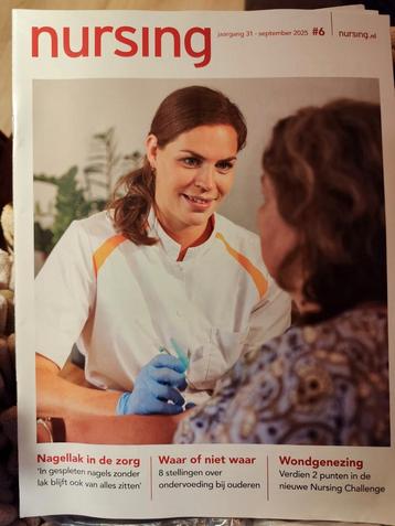 Nursing tijdschrift (nieuw September 2025) beschikbaar voor biedingen
